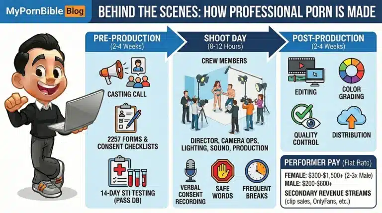 Behind the Scenes: How Professional Porn Is Made