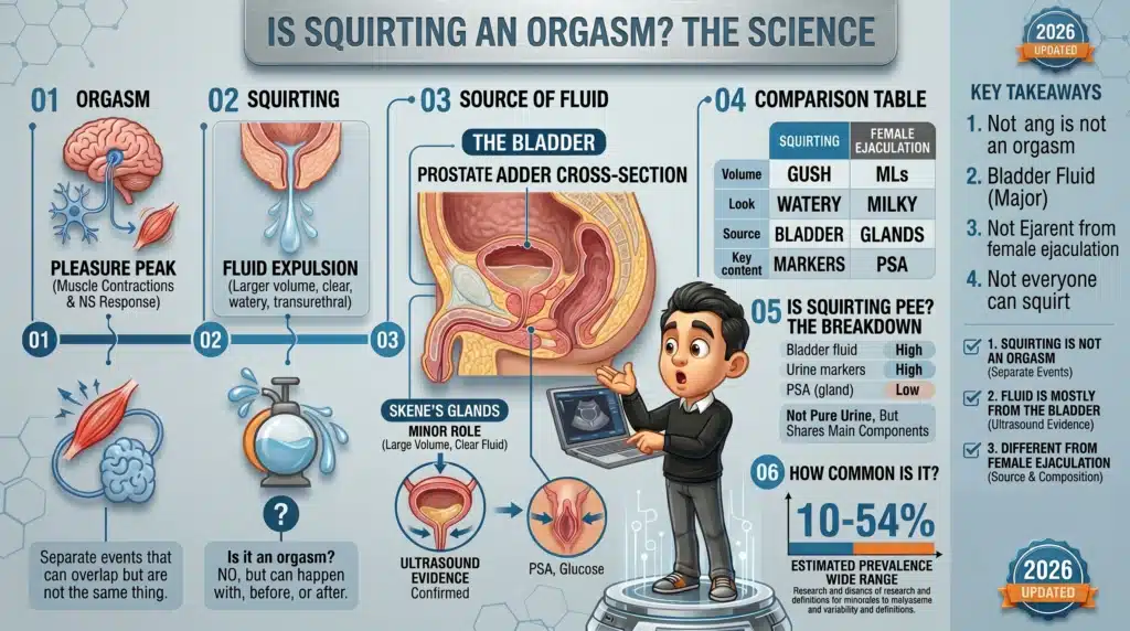 Is Squirting An Orgasm? The Science