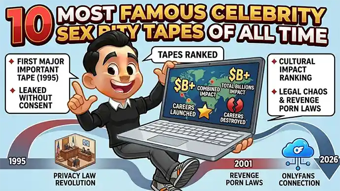 10 Most Famous Celebrity Sex Tapes of All Time