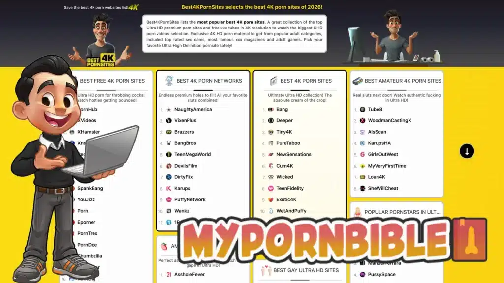 Best4KPornSites Every 4K Porn Door On One Page