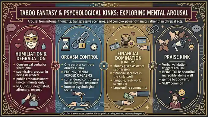 Taboo fantasy and psychological kinks explained