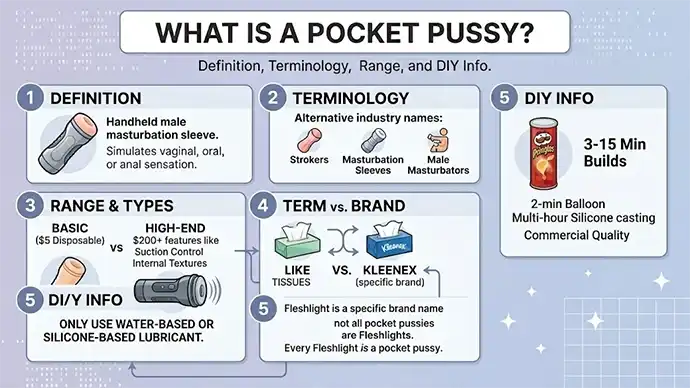 What is a pocket pussy overview and types